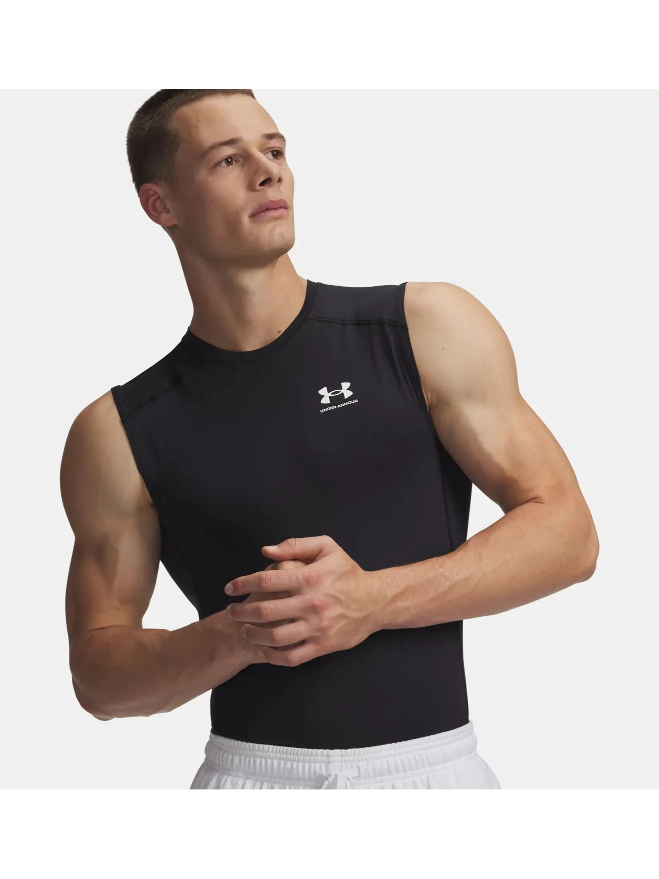 Майка Under Armour HeatGear Compression — изображение 3 из 5, черный