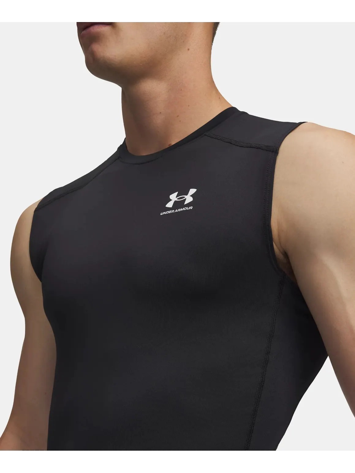 Майка Under Armour HeatGear Compression — изображение 4 из 5, черный