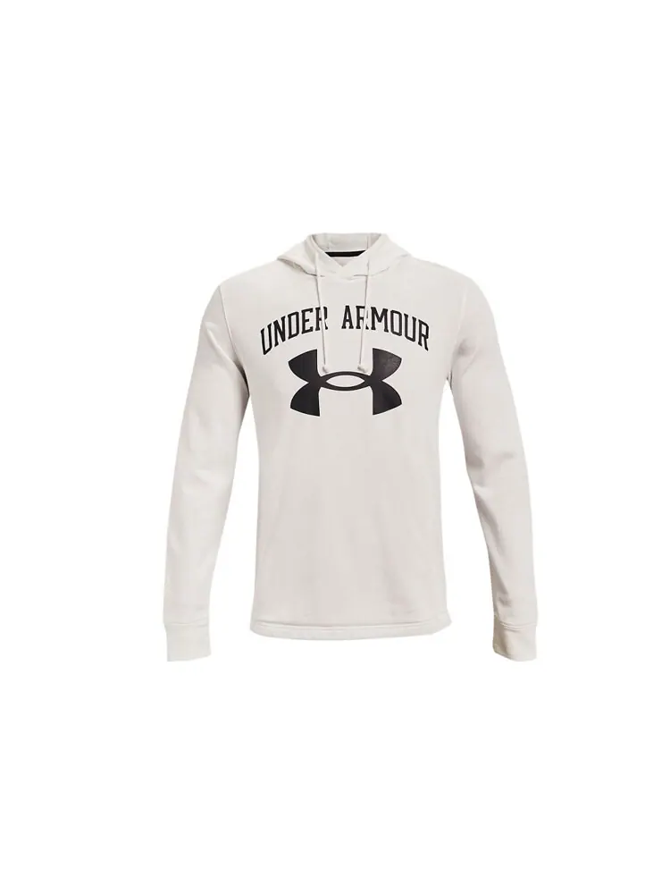 Худи Under Armour UA Rival Terry Big Logo — изображение 1 из 5, белый