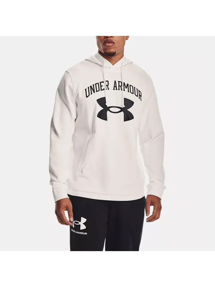 Худи Under Armour UA Rival Terry Big Logo — изображение 3 из 5, белый