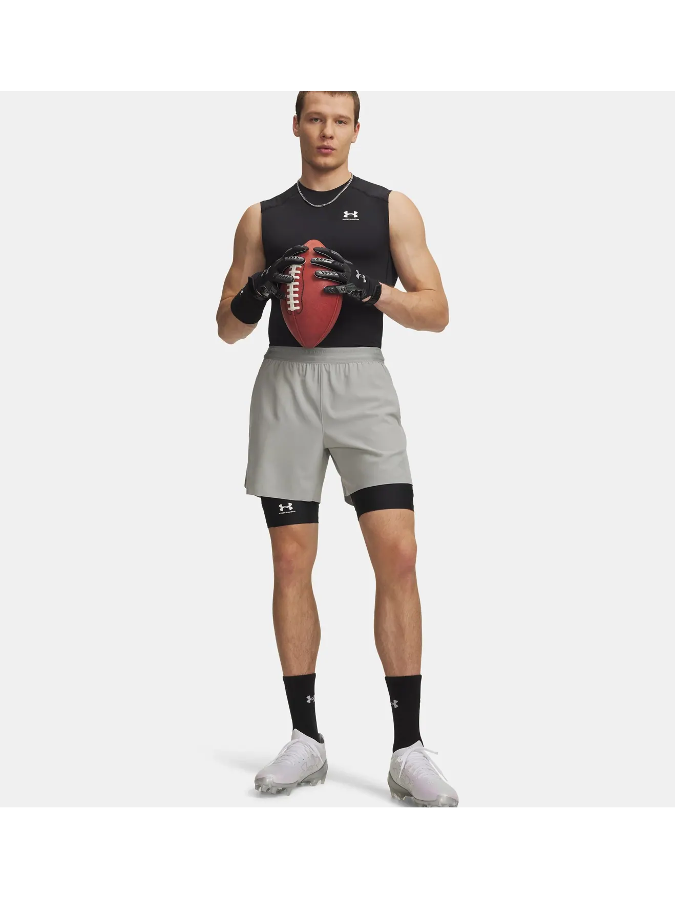 Шорты Under Armour HeatGear Pocket — изображение 5 из 6, черный
