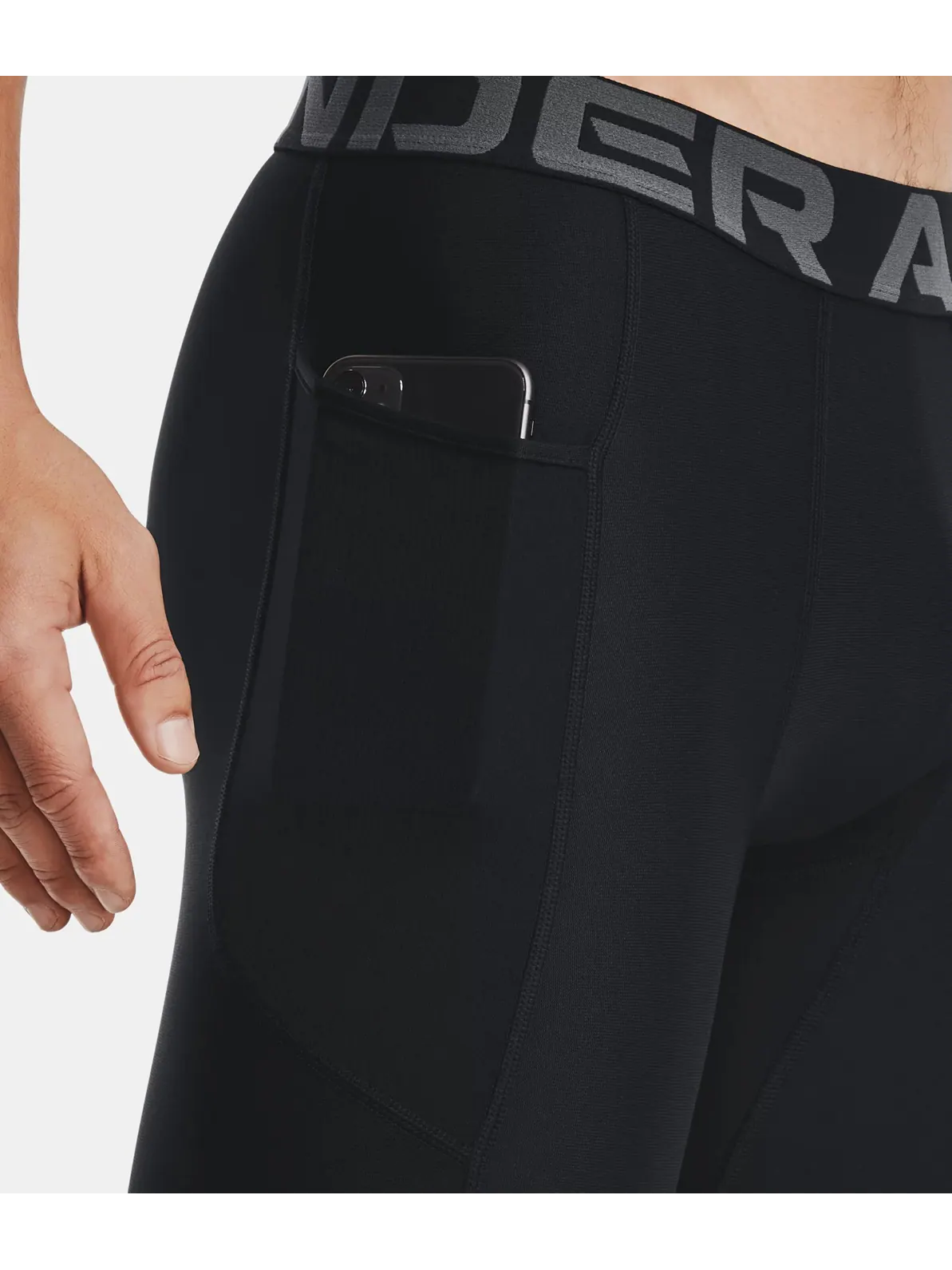 Шорты Under Armour HeatGear Pocket — изображение 6 из 6, черный