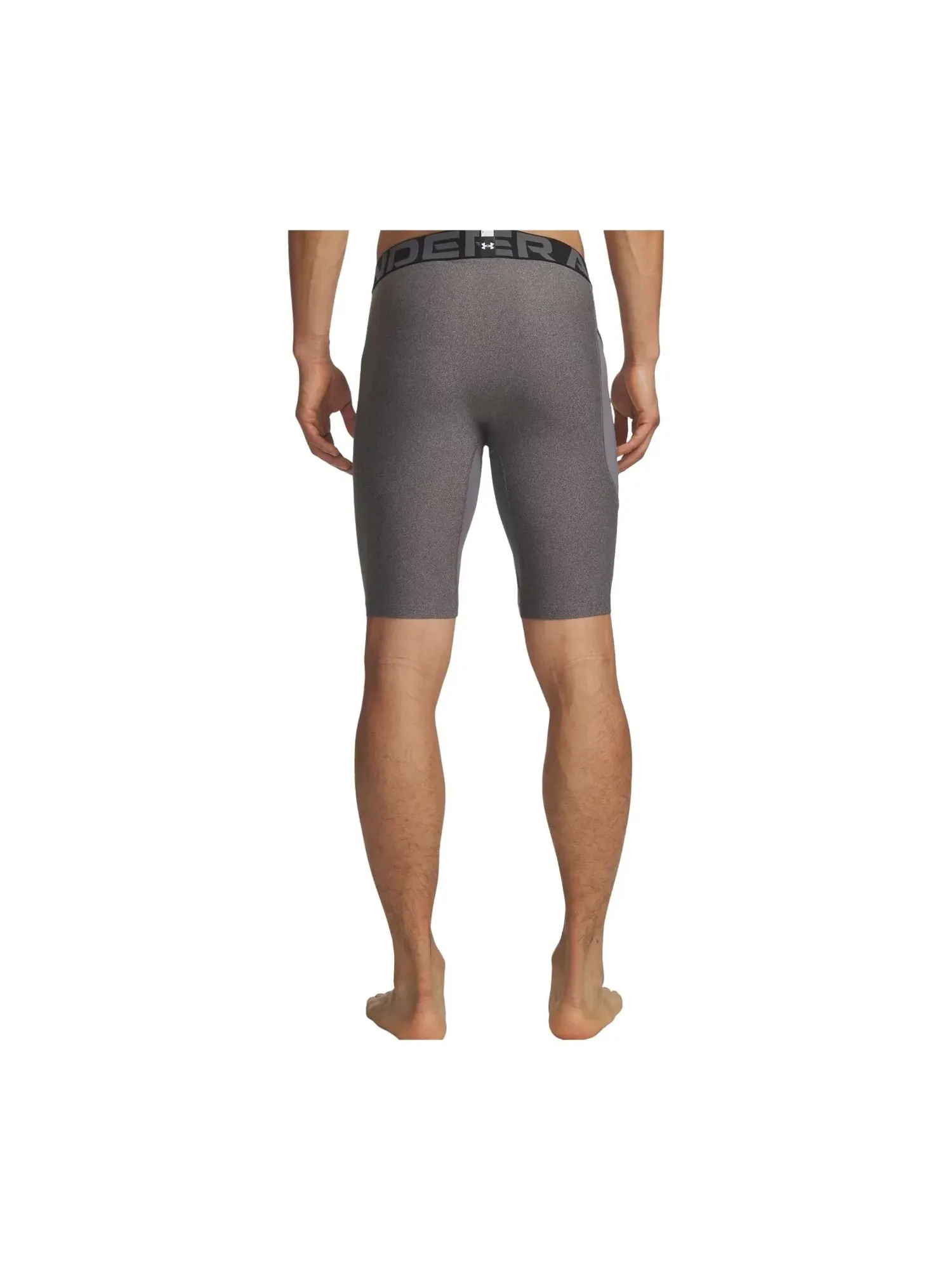 Длинные шорты Under Armour HeatGear Pocket 9 дюймов — изображение 4 из 5, серый