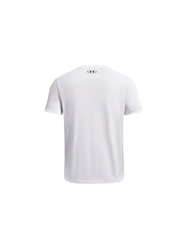 Футболка multi color lockertag t-shirt 'white multi' Under Armour — изображение 2 из 4, белый/мульти