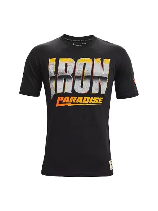 Футболка project rock dare to fail tee Under Armour — изображение 1 из 4, черный