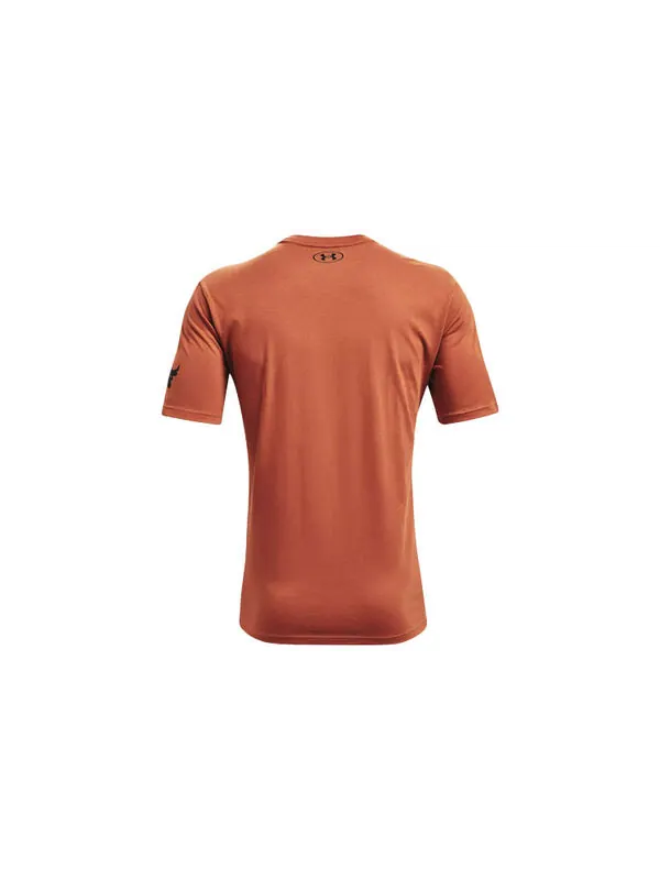 Футболка project rock dare to fail tee Under Armour — изображение 2 из 4, оранжевый