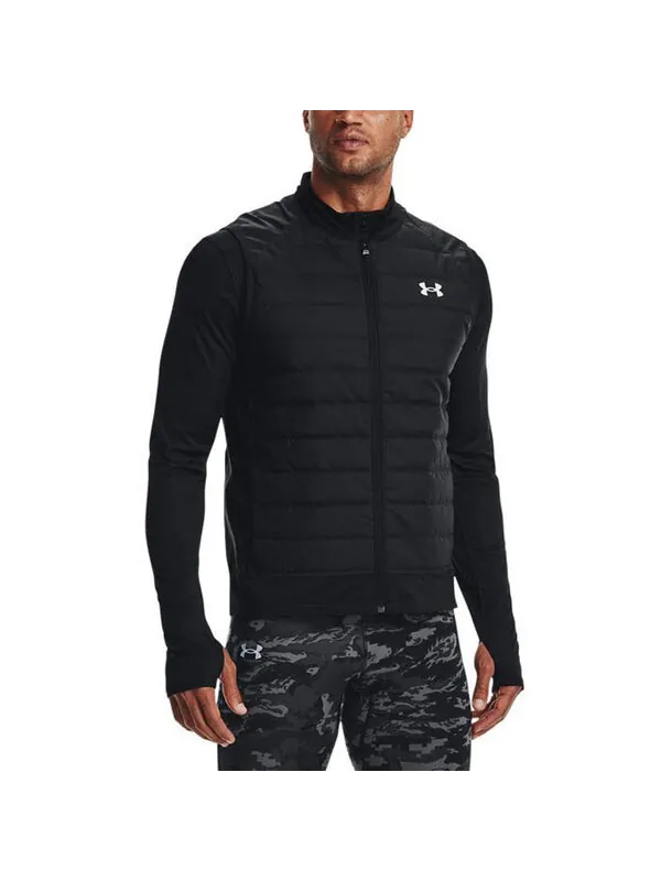 Жилет storm insulate run vest 'black' Under Armour — изображение 4 из 4, черный