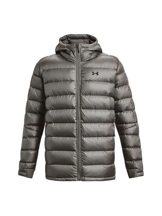 Куртка impasse ops puffer jacket 'grey' Under Armour — изображение 1 из 2, серый