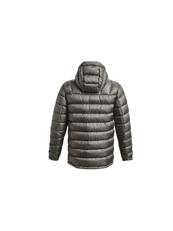 Куртка impasse ops puffer jacket 'grey' Under Armour — изображение 2 из 2, серый