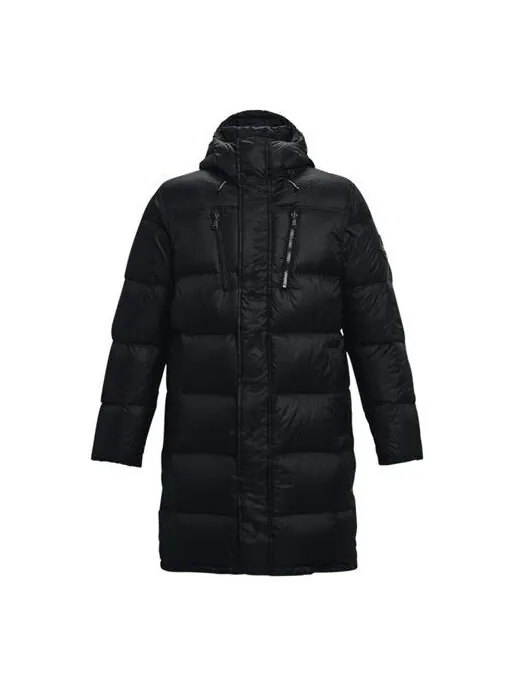 Куртка coldgear infrared down jacket 'black' Under Armour — изображение 1 из 4, черный
