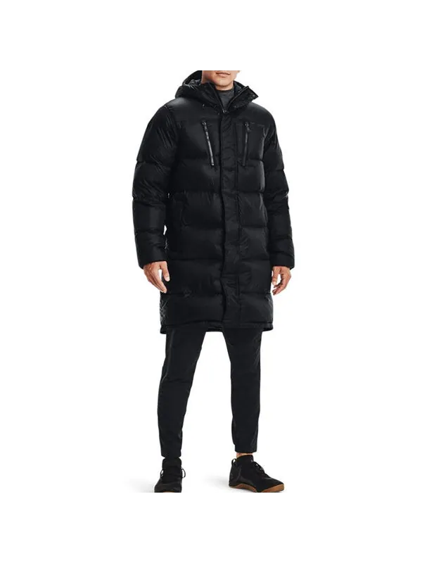Куртка coldgear infrared down jacket 'black' Under Armour — изображение 3 из 4, черный