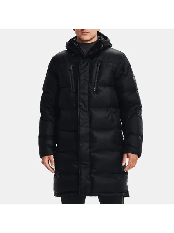 Куртка coldgear infrared down jacket 'black' Under Armour — изображение 4 из 4, черный
