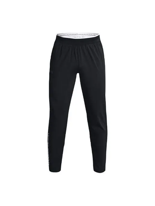 Брюки storm run pants 'black' Under Armour — изображение 1 из 4, черный