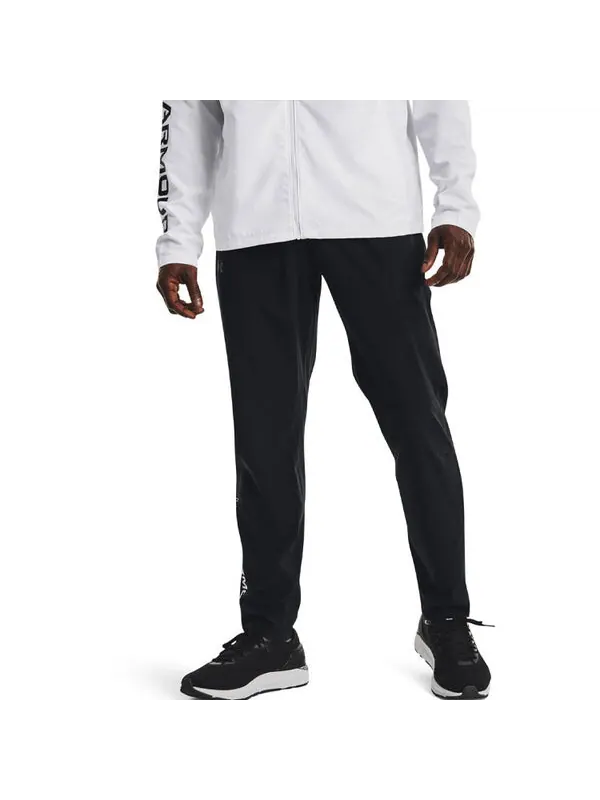Брюки storm run pants 'black' Under Armour — изображение 4 из 4, черный