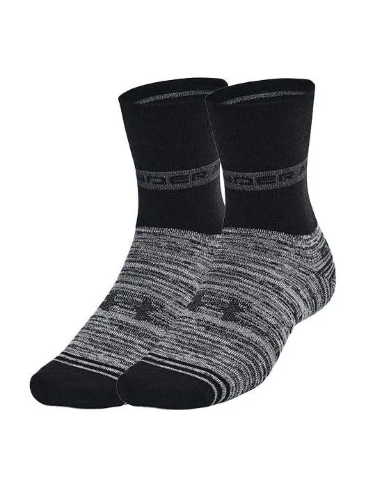 Носки Under Armour Essential Hi Lo Socks 2-Pack 'Black' — изображение 1 из 3, черный