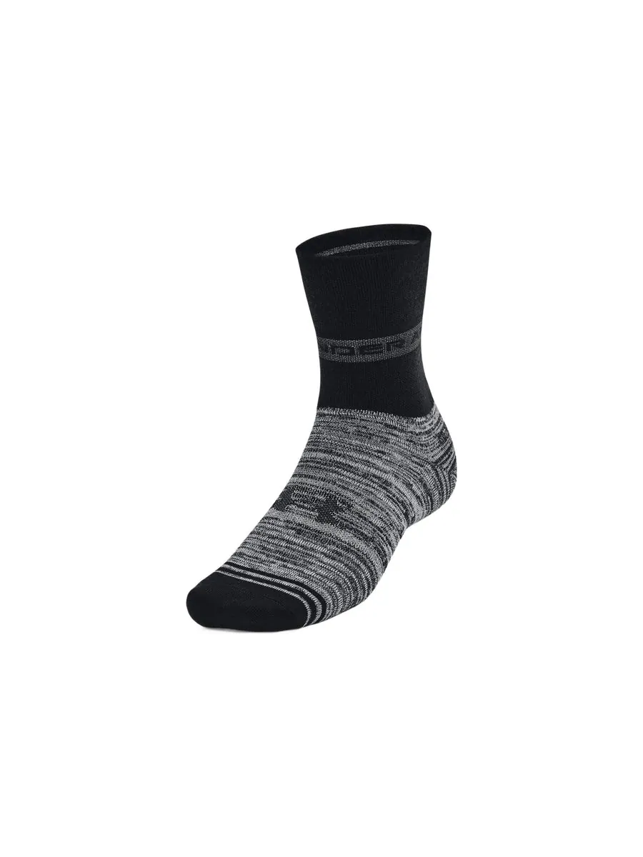 Носки Under Armour Essential Hi Lo Socks 2-Pack 'Black' — изображение 3 из 3, черный