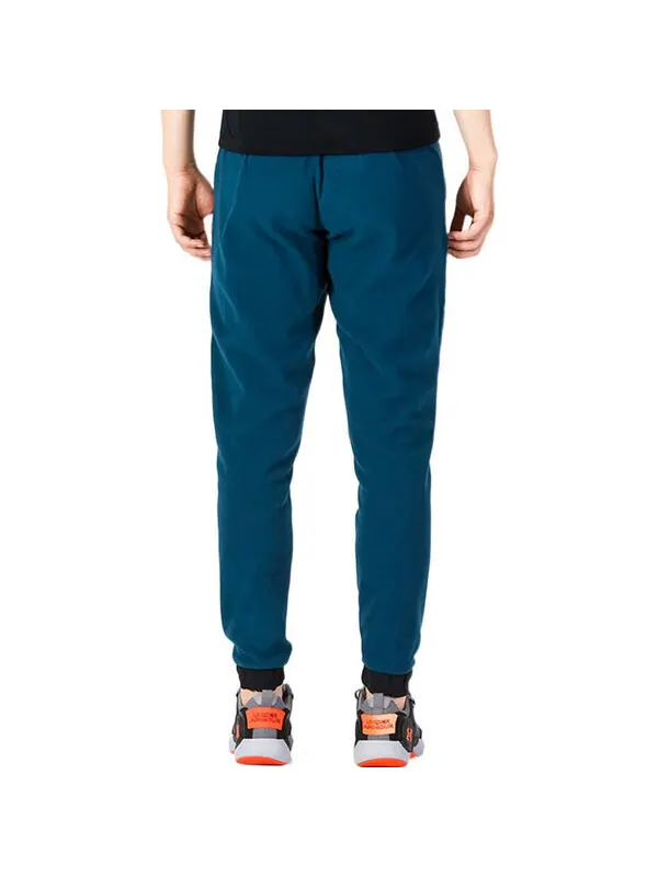 Брюки rush fleece pants 'blue black' Under Armour — изображение 3 из 4, синий/черный