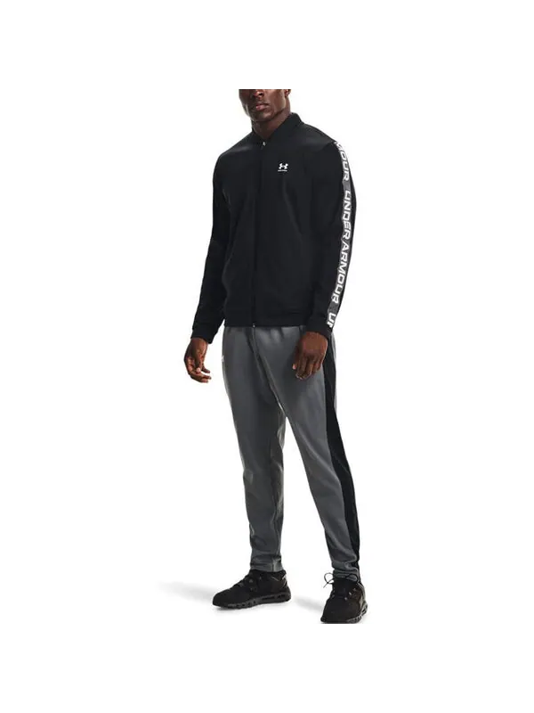 Брюки brawler track pants 'grey' Under Armour — изображение 3 из 4, серый