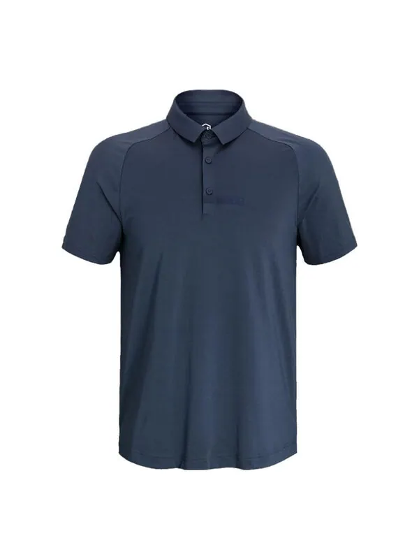 Рубашка поло rush bonded polo shirt 'navy' Under Armour — изображение 1 из 2, темно-синий