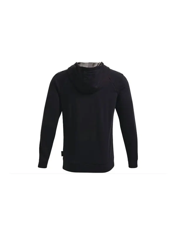 Толстовка curry long sleeve hoodie 'black' Under Armour — изображение 2 из 4, черный