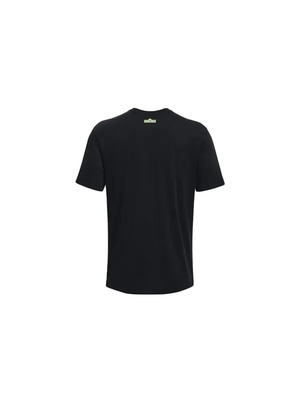 Футболка curry cookie monster t-shirt 'black' Under Armour — изображение 2 из 2, черный