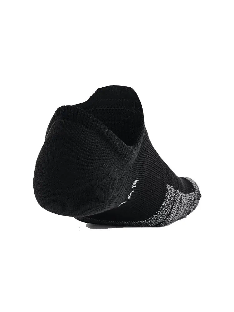 Носки Under Armour HeatGear Ultra Low Tab 1-Pack Socks 'Black' — изображение 2 из 2, черный