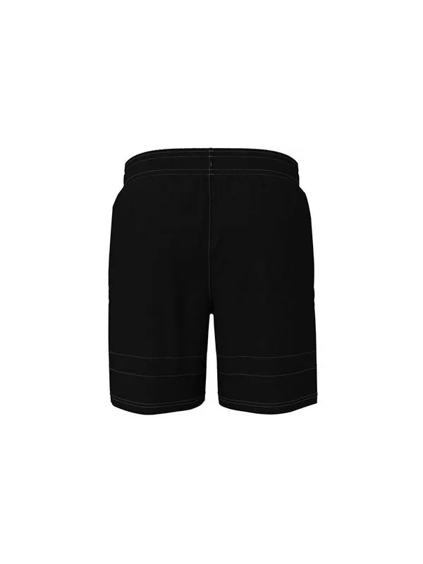 Шорты baseline woven 7 inch basketball shorts 'black grey' Under Armour — изображение 2 из 4, черный/серый