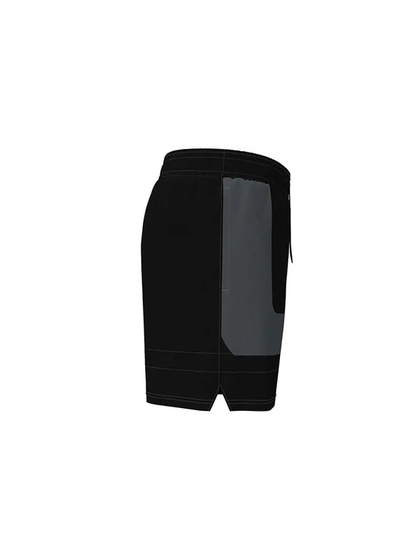 Шорты baseline woven 7 inch basketball shorts 'black grey' Under Armour — изображение 4 из 4, черный/серый
