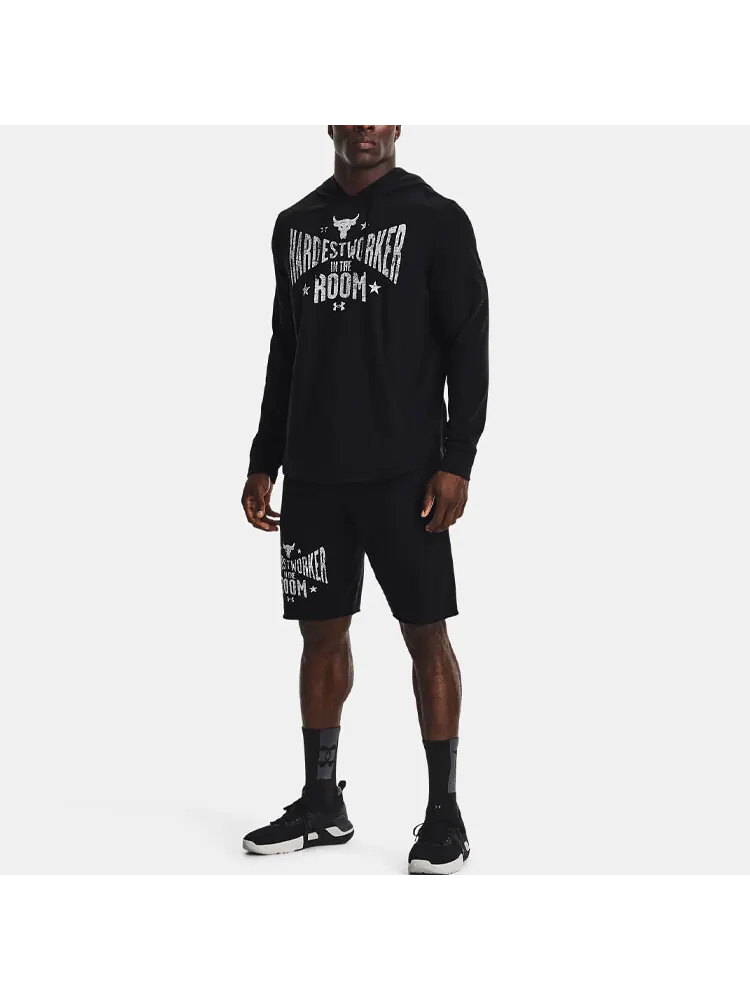 Худи Under Armour Project Rock Terry — изображение 3 из 5, черный