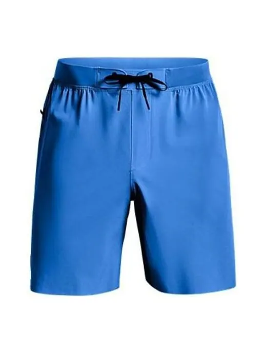 Шорты project rock hybrid shorts 'blue' Under Armour — изображение 1 из 3, синий