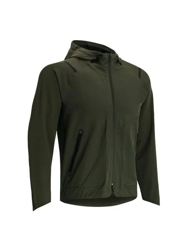 Куртка unstoppable jacket 'army green' Under Armour — изображение 1 из 4, зеленый