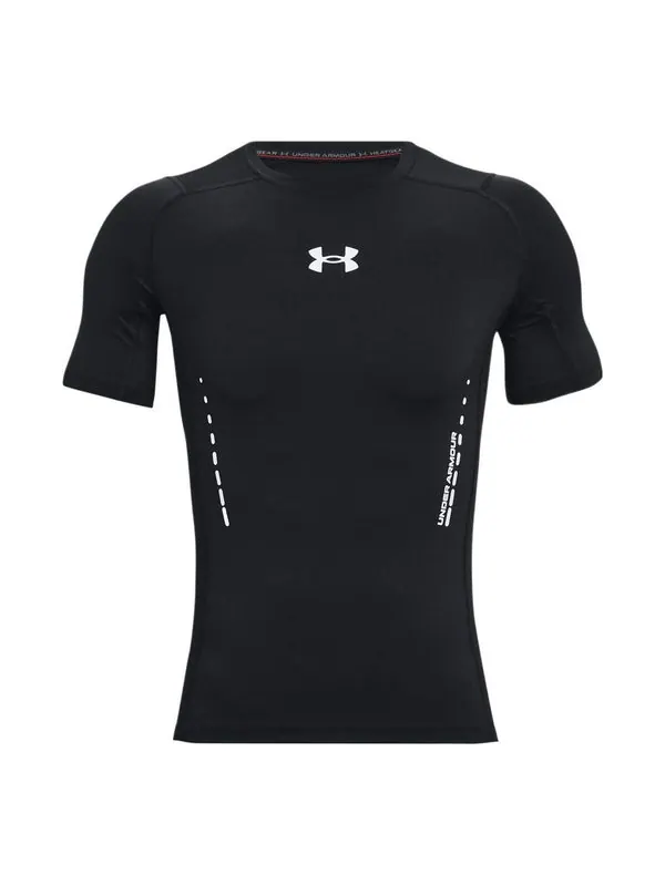 Футболка heatgear vent comp t-shirt 'black' Under Armour — изображение 1 из 4, черный