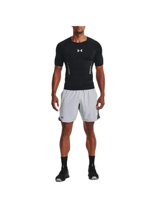 Футболка heatgear vent comp t-shirt 'black' Under Armour — изображение 3 из 4, черный
