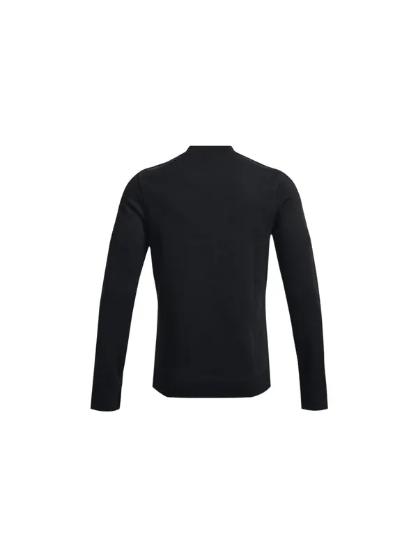 Толстовка intelliknit run sweater 'black' Under Armour — изображение 2 из 4, черный