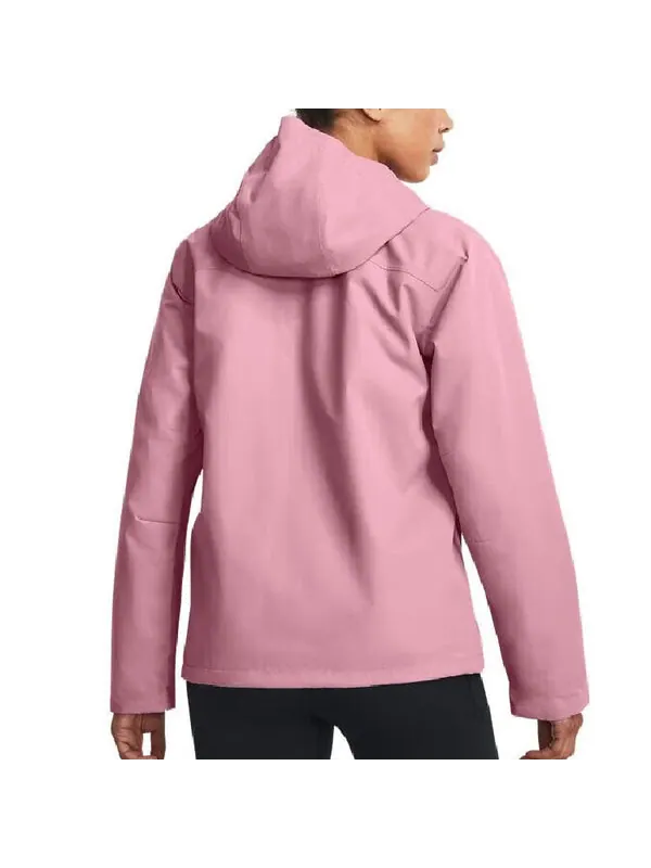 Куртка under armor autumn three-in-one woven hooded jacket 'pink' Under Armour — изображение 4 из 4, розовый