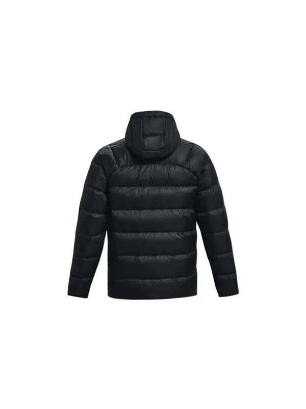 Куртка storm armour down 2.0 fleece jacket 'black' Under Armour — изображение 2 из 4, черный