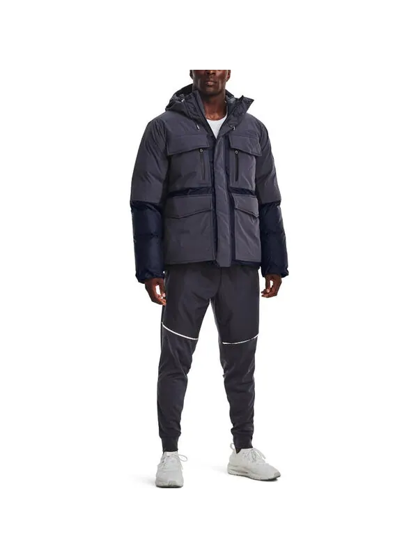 Куртка storm ultimate down jacket 'grey' Under Armour — изображение 3 из 4, серый