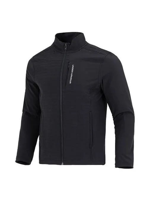 Куртка storm revo golf wind jacket 'black' Under Armour — изображение 1 из 4, черный