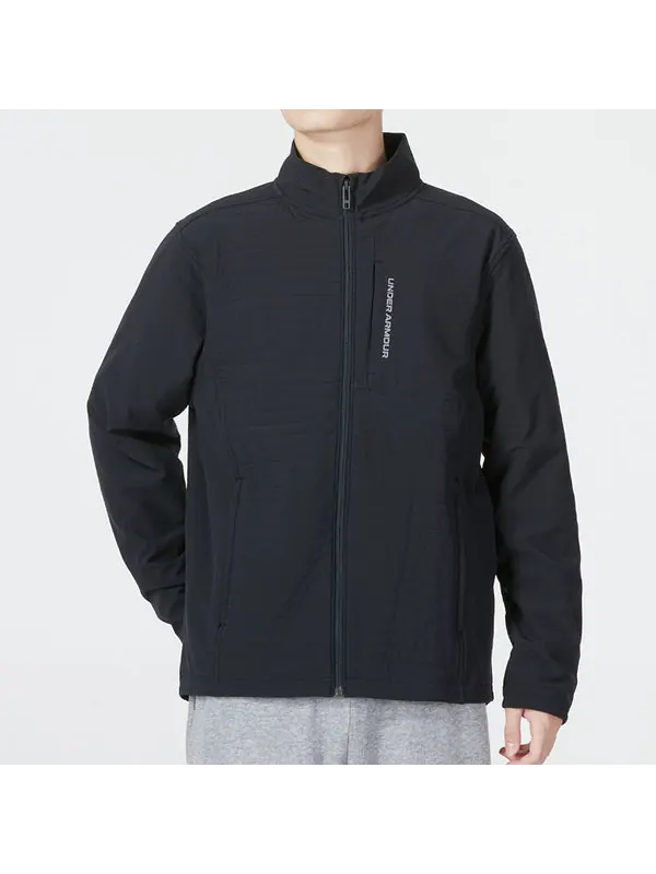 Куртка storm revo golf wind jacket 'black' Under Armour — изображение 3 из 4, черный