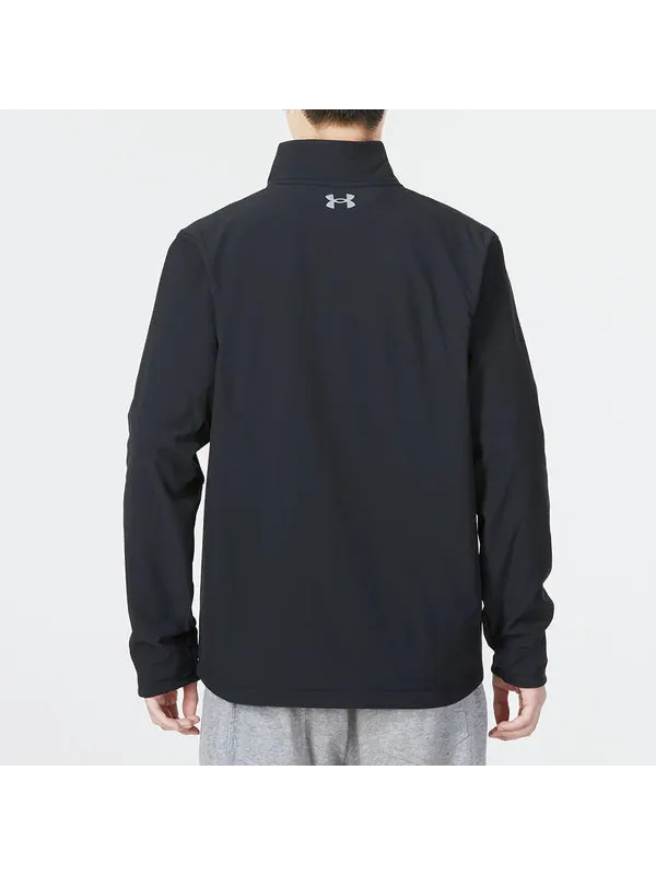 Куртка storm revo golf wind jacket 'black' Under Armour — изображение 4 из 4, черный