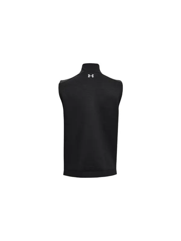 Жилет storm daytona 1/2-zip golf vest 'black' Under Armour — изображение 2 из 4, черный