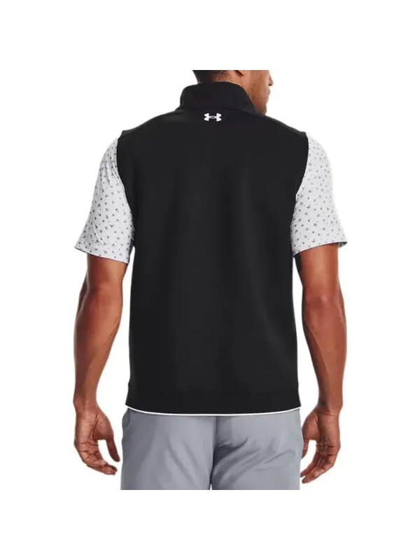 Жилет storm daytona 1/2-zip golf vest 'black' Under Armour — изображение 4 из 4, черный