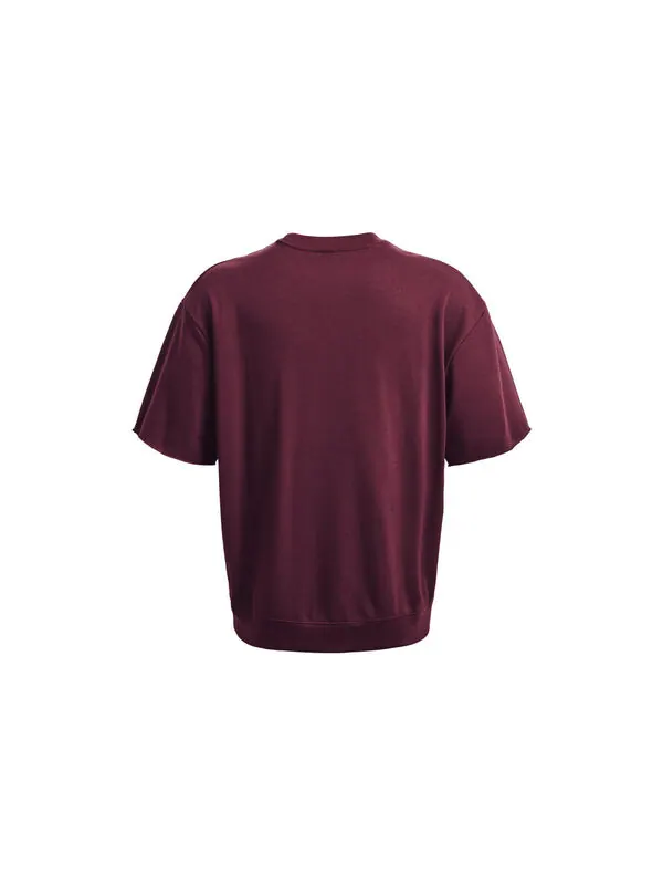 Футболка project rock graphic t-shirt 'cherry pink' Under Armour — изображение 2 из 4, розовый/красный