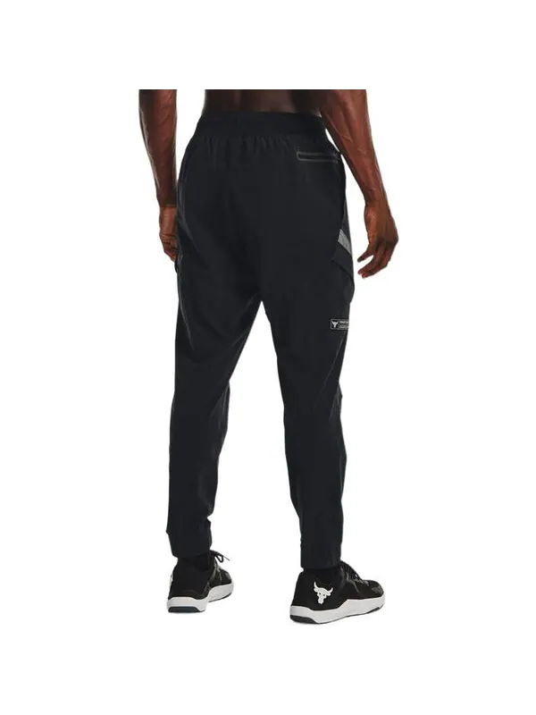 Брюки project rock unstoppable pants 'black' Under Armour — изображение 4 из 4, черный/серый