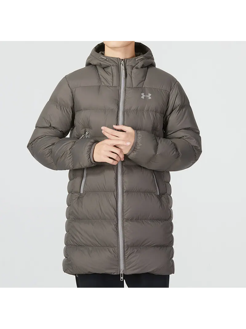 Куртка Under Armour Down Fleece — изображение 3 из 5, коричневый