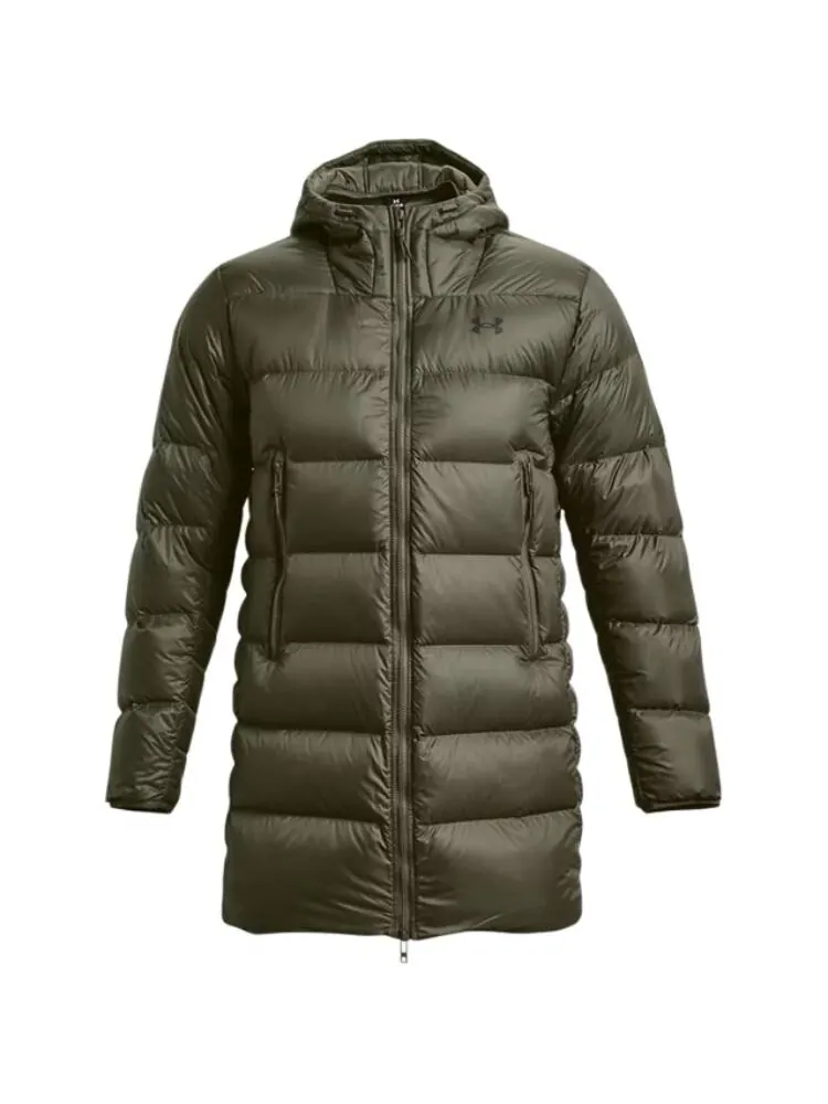 Куртка Under Armour Down Fleece — изображение 1 из 5, зеленый