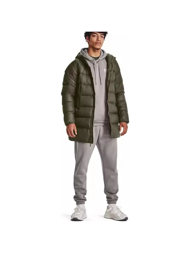 Куртка Under Armour Down Fleece — изображение 4 из 5, зеленый
