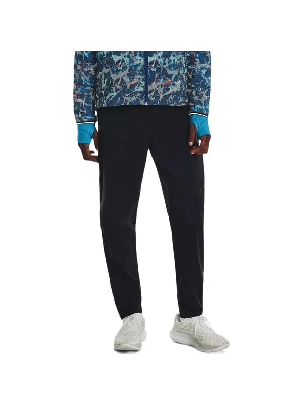Брюки storm outrun cold pant 'black' Under Armour — изображение 3 из 4, черный