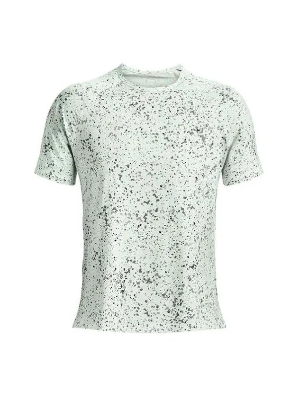 Футболка meridian t-shirt 'light green' Under Armour — изображение 1 из 4, светлый зеленый/черный