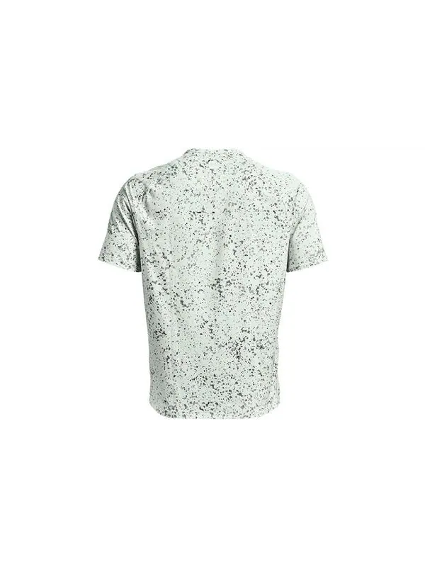 Футболка meridian t-shirt 'light green' Under Armour — изображение 2 из 4, светлый зеленый/черный